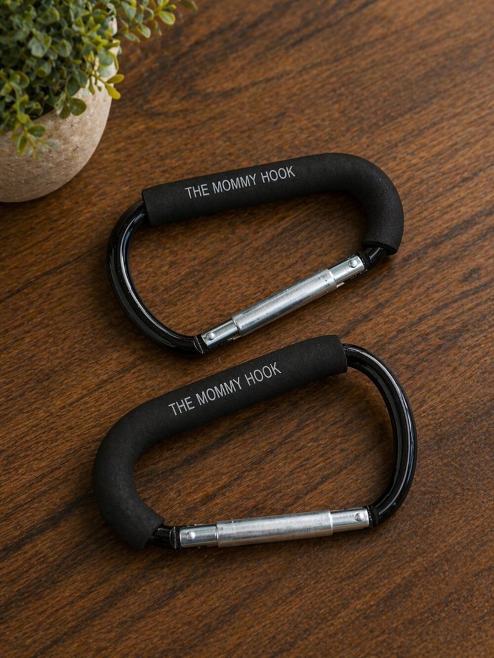 2 Pack Stroller Hooks – Multi-Use Bag Clips